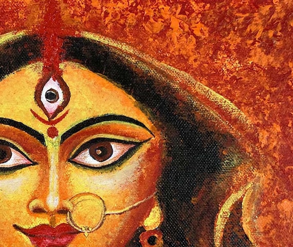 Durga painting deals