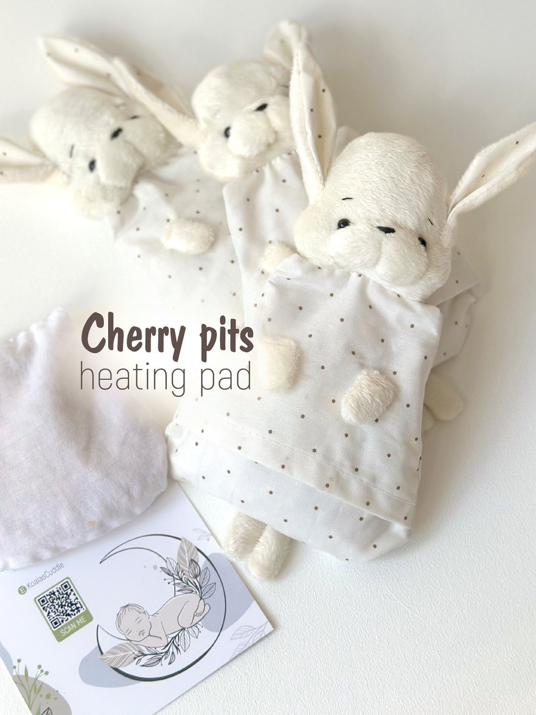 Cherry Pits Baby Heating Pad With Washable Cower Etsy