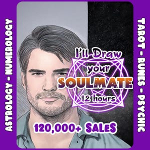Psychic Soulmate Zeichnung: Liebeslesung (Digitales Produkt)