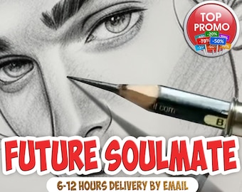 Psychic Drawing. Soulmate Drawing. Full-color drawing of your future soulmate. Digital delivery 6-12 hours.