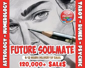 Psychic Soulmate Drawing: Future Love Portrait (Digital Delivery)