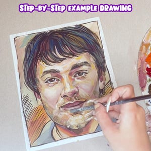 Soulmate Drawing. FREE Description. 12 hours Delivery. Artistic Psychic Drawing Reading Love. LGBT Suitable. image 15