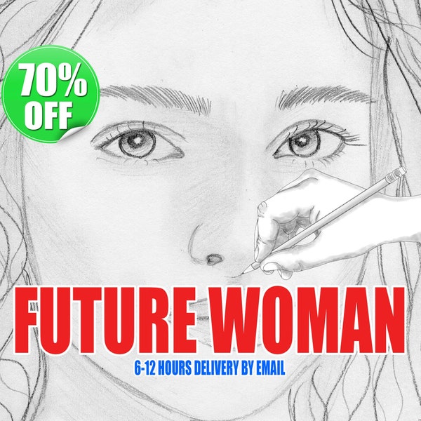 Future Woman Drawing, Psychic Love Predictions, Psychic Drawing Female, Your question: How Will I Meet My Future Wife?