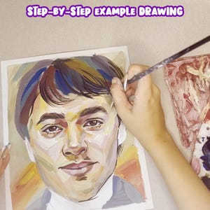 Soulmate Drawing. FREE Description. 12 hours Delivery. Artistic Psychic Drawing Reading Love. LGBT Suitable. image 12