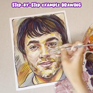Soulmate Drawing. FREE Description. 12 hours Delivery. Artistic Psychic Drawing Reading Love. LGBT Suitable. image 14