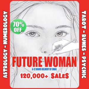 Psychic Future Wife Drawing: Personalized Love Reading (Digital Product) image 1