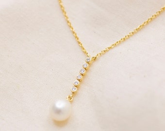 Pendentif En Or 14 Carats (585) Avec Diamant Et Perles D'eau Douce – Rond, Neuf Avec étiquettes
