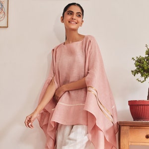 The Astrid Cape Peach