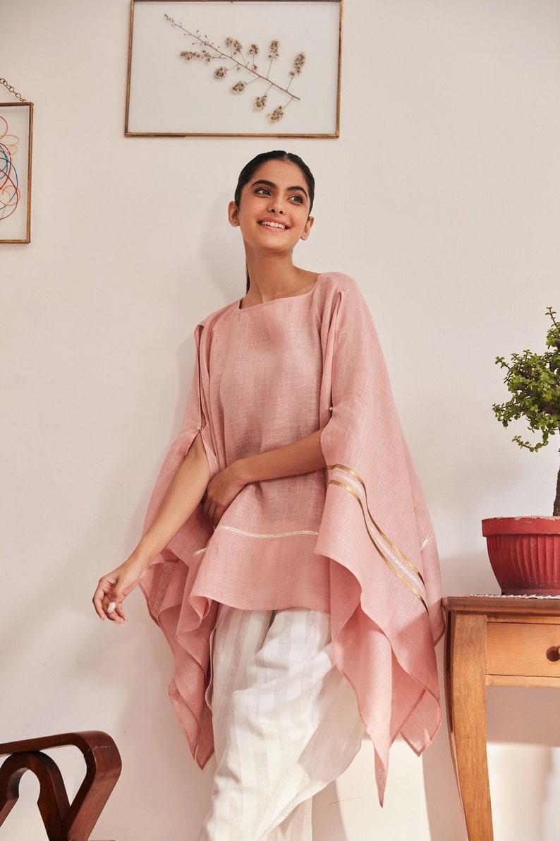 The Astrid Cape Peach