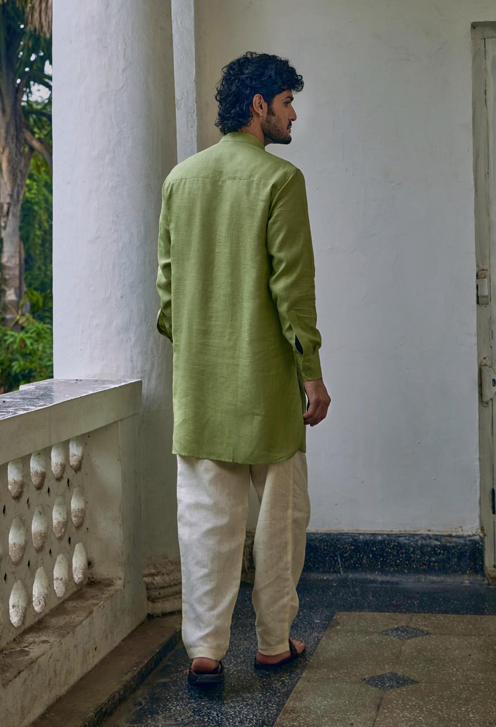 The Homair Kurta - Mint