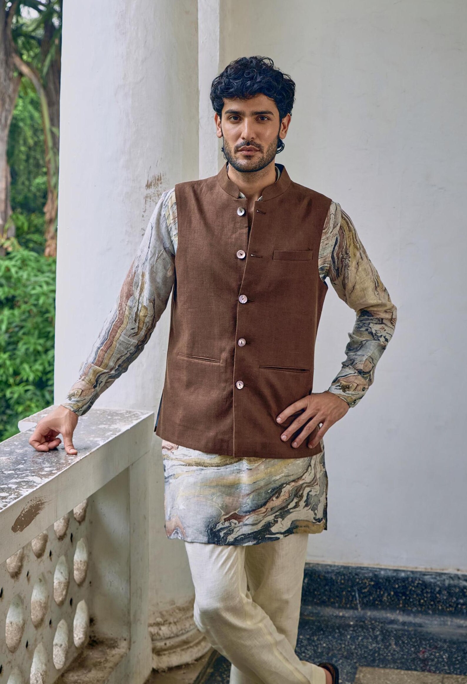 The Imaad Nehru Jacket - Lilac