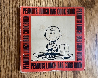 1970s Peanuts Cook Book, Charlie Brown, Snoopy, & Friends Recipe