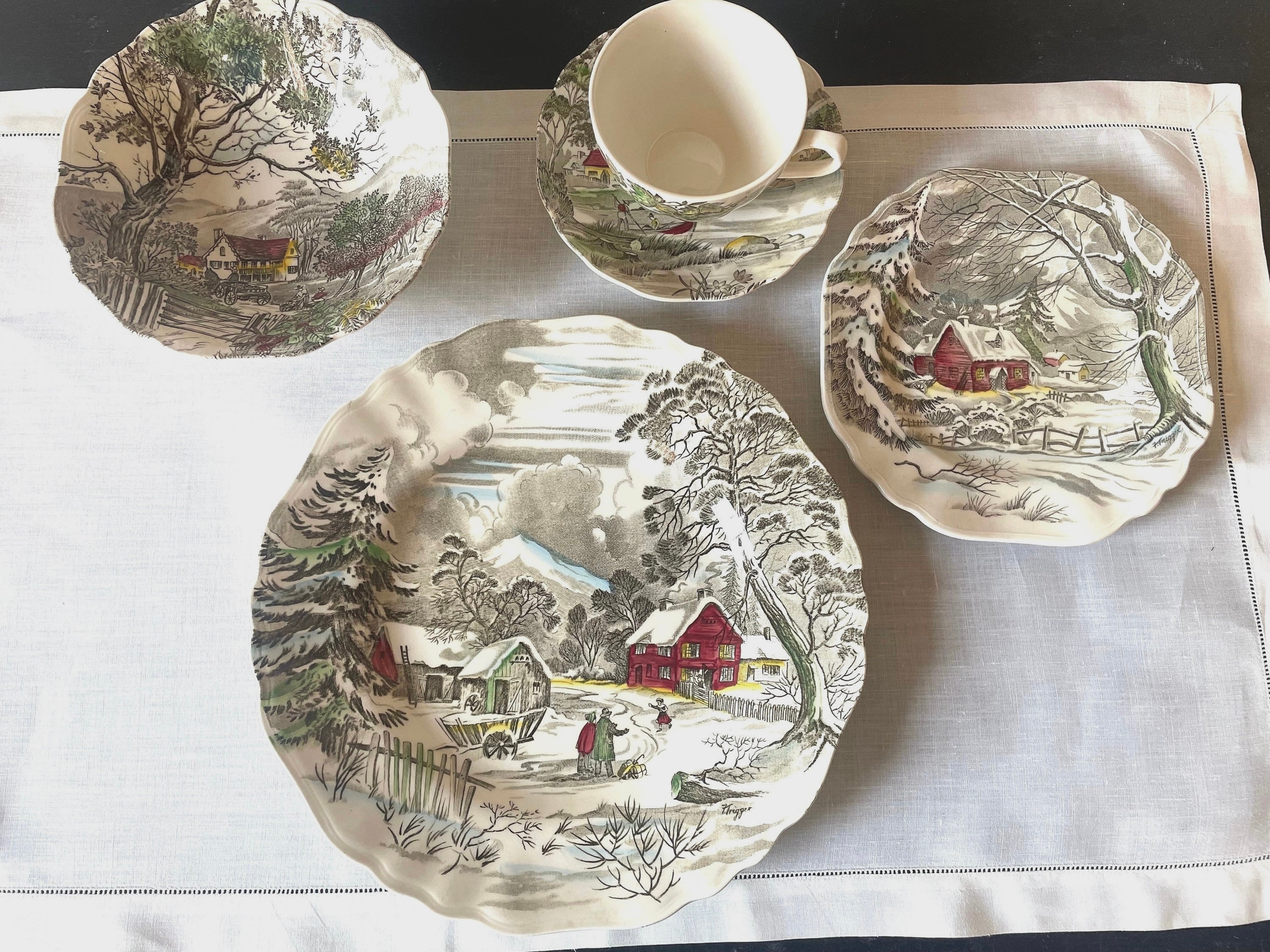 J & G Meakin “welcome Home” Dishes Lovely British Cottagecore