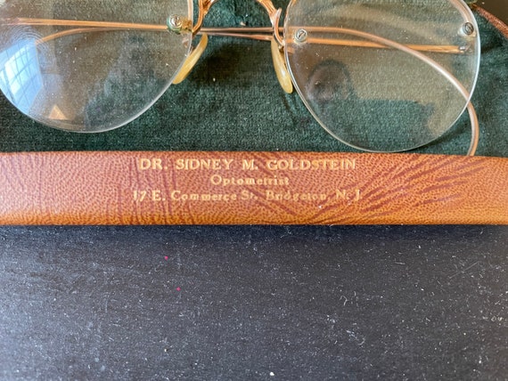 Vintage Shuron 1/10 12k Gold Filled Eyeglasses wi… - image 4