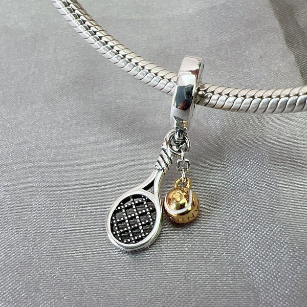 Tennis Racket Charms Etsy