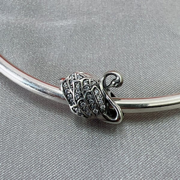 Schwan-Silber-Charm, Charms für Armband, Mädchen-Anhänger, Patronus-Charm, beste Geschenke für Weihnachten