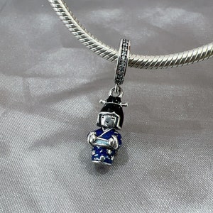 Japanese Doll in Blue Kimono Dangle Charm, Charms for Bracelet, Girl Dangle Charm, Patronus Charm, Valentine's Day Gifts