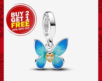 2024 New Butterfly Charm, Charms for Bracelet, Girl Dangle Charm, Patronus Charm, Best gifts For Christmas