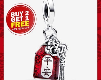 2024 New Lucky Amulet Double Charm, Charms for Bracelet, Girl Dangle Charm, Patronus Charm, Best gifts For Christmas