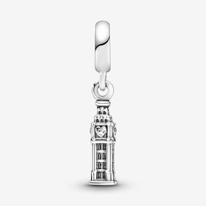 London Big Ben Charm, Charms for Bracelet, Girl Dangle Charm, Patronus Charm, Best gifts image 2