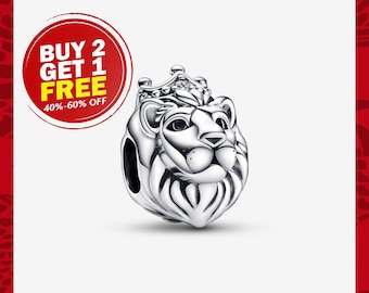 Charm Lion royal, breloques pour bracelet, breloque fille, breloque patronus, meilleurs cadeaux pour Noël