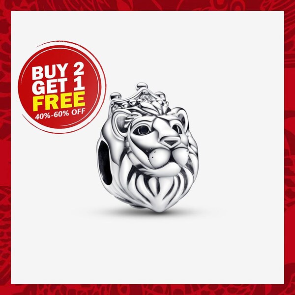 Charm Lion royal, breloques pour bracelet, breloque fille, breloque patronus, meilleurs cadeaux pour Noël