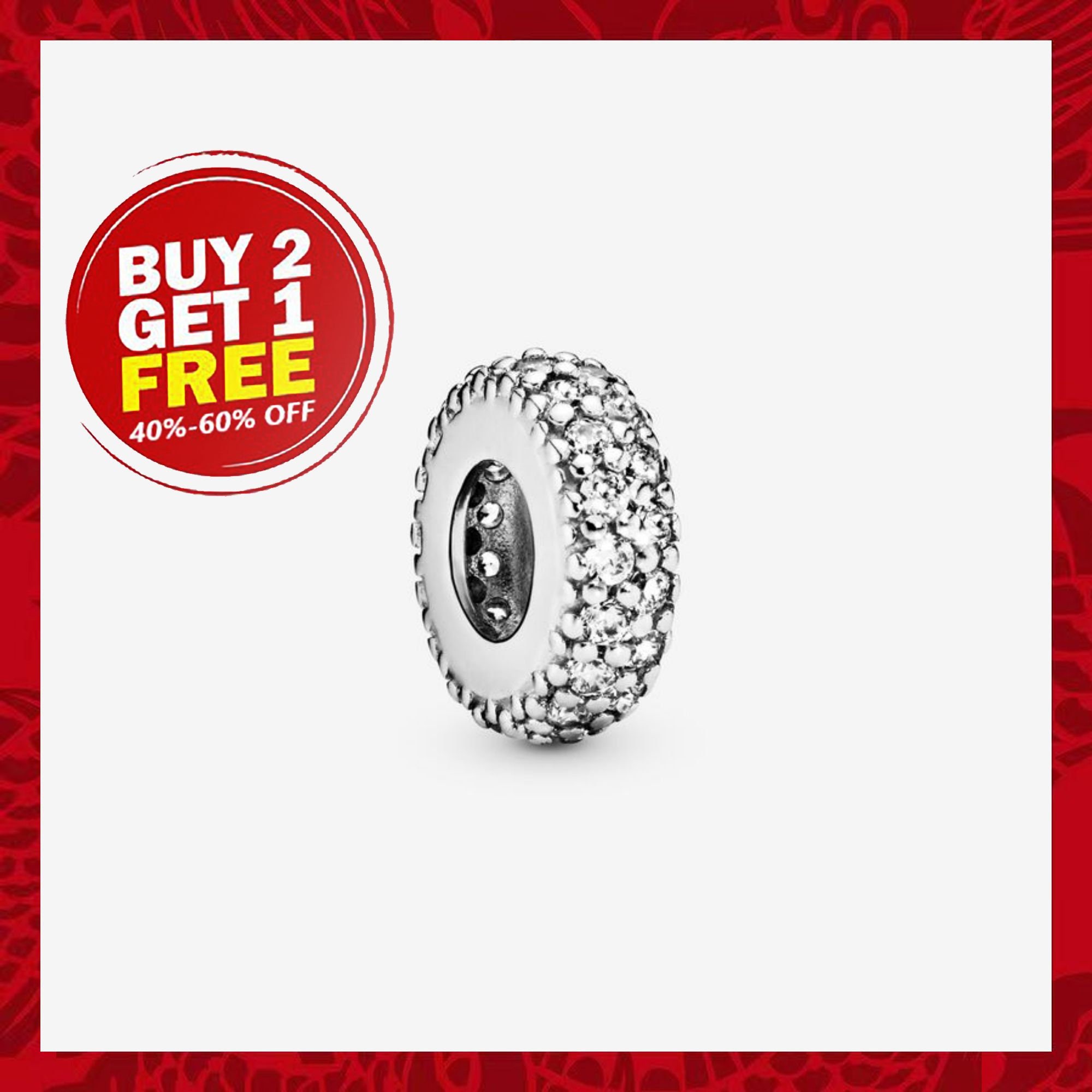 Spacer for pandora deals bracelet