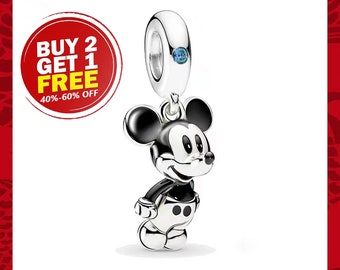 2024 New Mickey Mouse Dangle charm, Charms for Bracelet, Girl Dangle Charm, Patronus Charm, Mother's Day Gifts