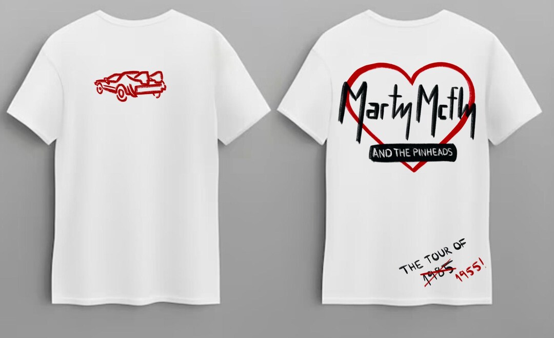 Marty Mcfly Back to the Future Merch Unisex T-shirt Movie - Etsy