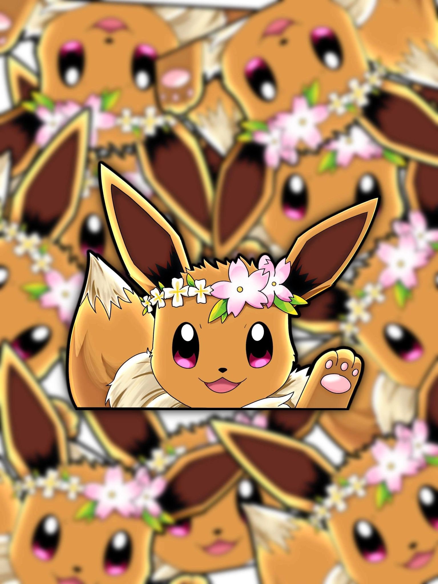 Eevee Evolution Peekers 