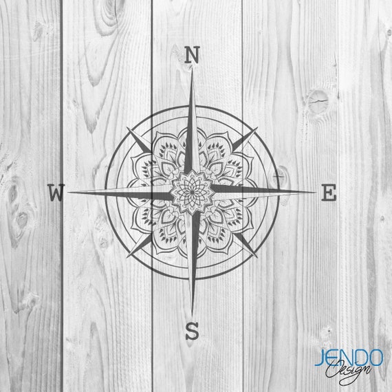 Download Svg Mandala Compass Nautical Travel Svg Png Pdf Jpg Etsy PSD Mockup Templates