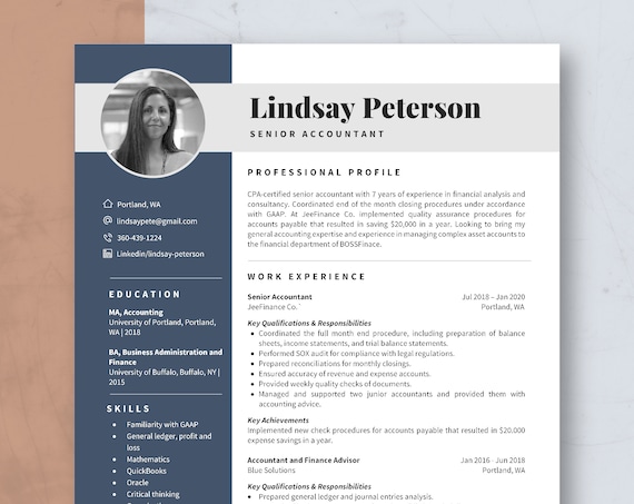 accountant-resume-template-word-pages-cv-template-modern-etsy-australia