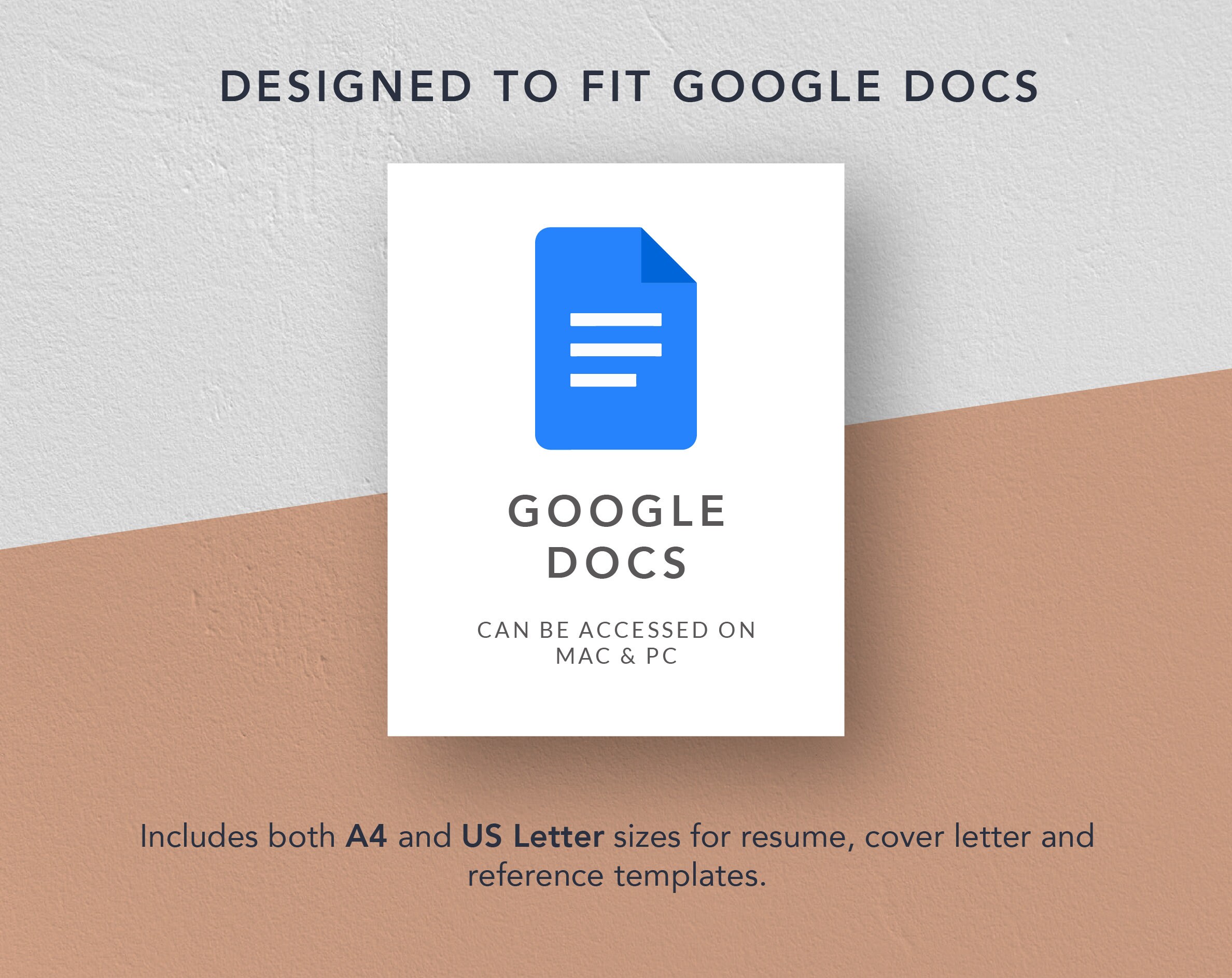 ATS Friendly Resume Template Google Docs Modern Resume CV Template 