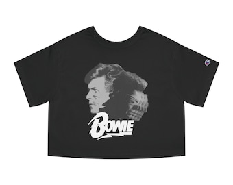 David Bowie Crop Tee