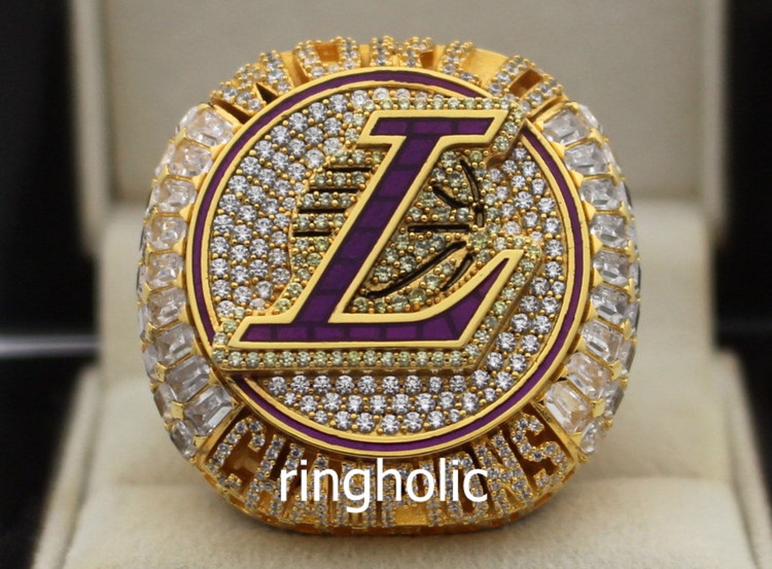 LA Lakers 2020 Basketball Championship Ring Etsy