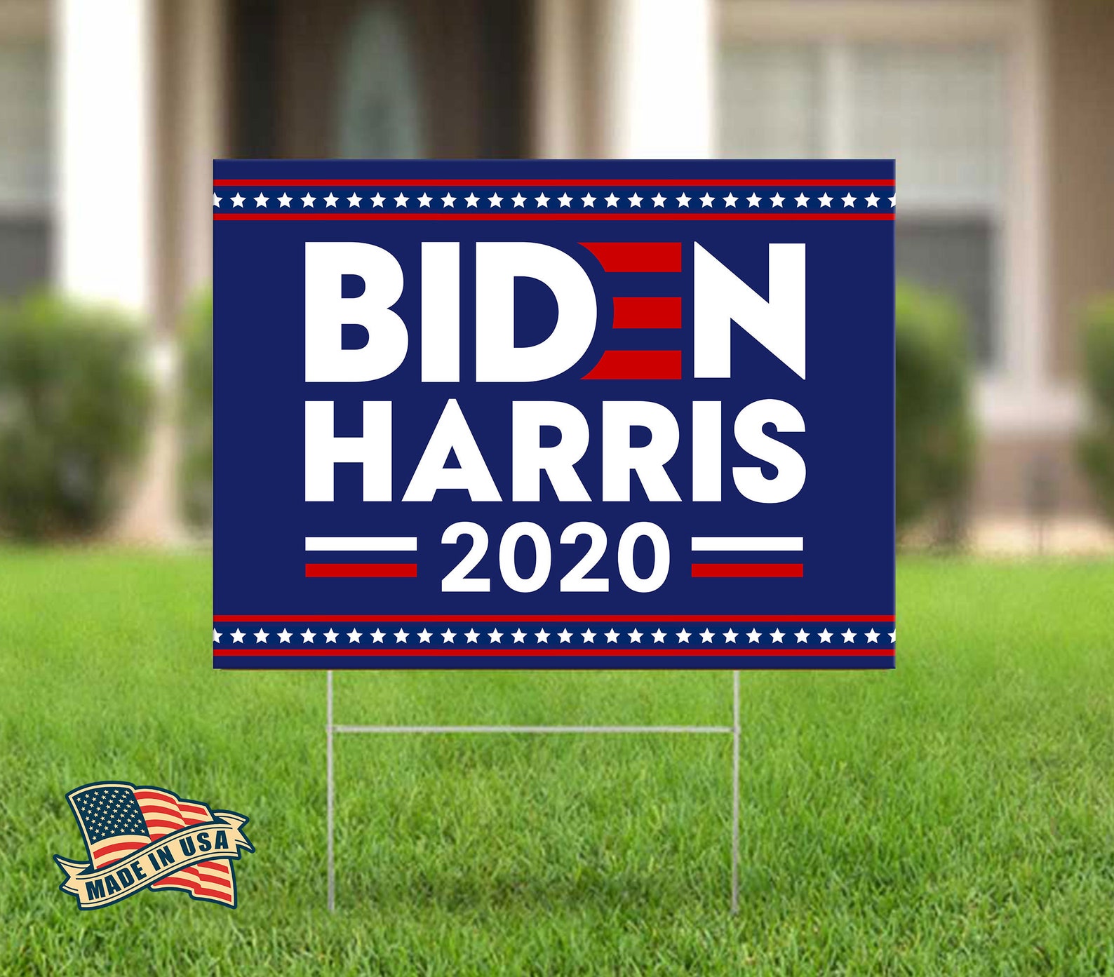 Biden Harris 2020 Yard Sign 24x18 Made in USA Etsy