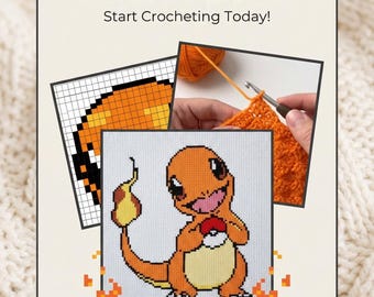 Squirtle C2C Crochet Pattern PDF | Pokémon Inspired Graphghan | Corner ...