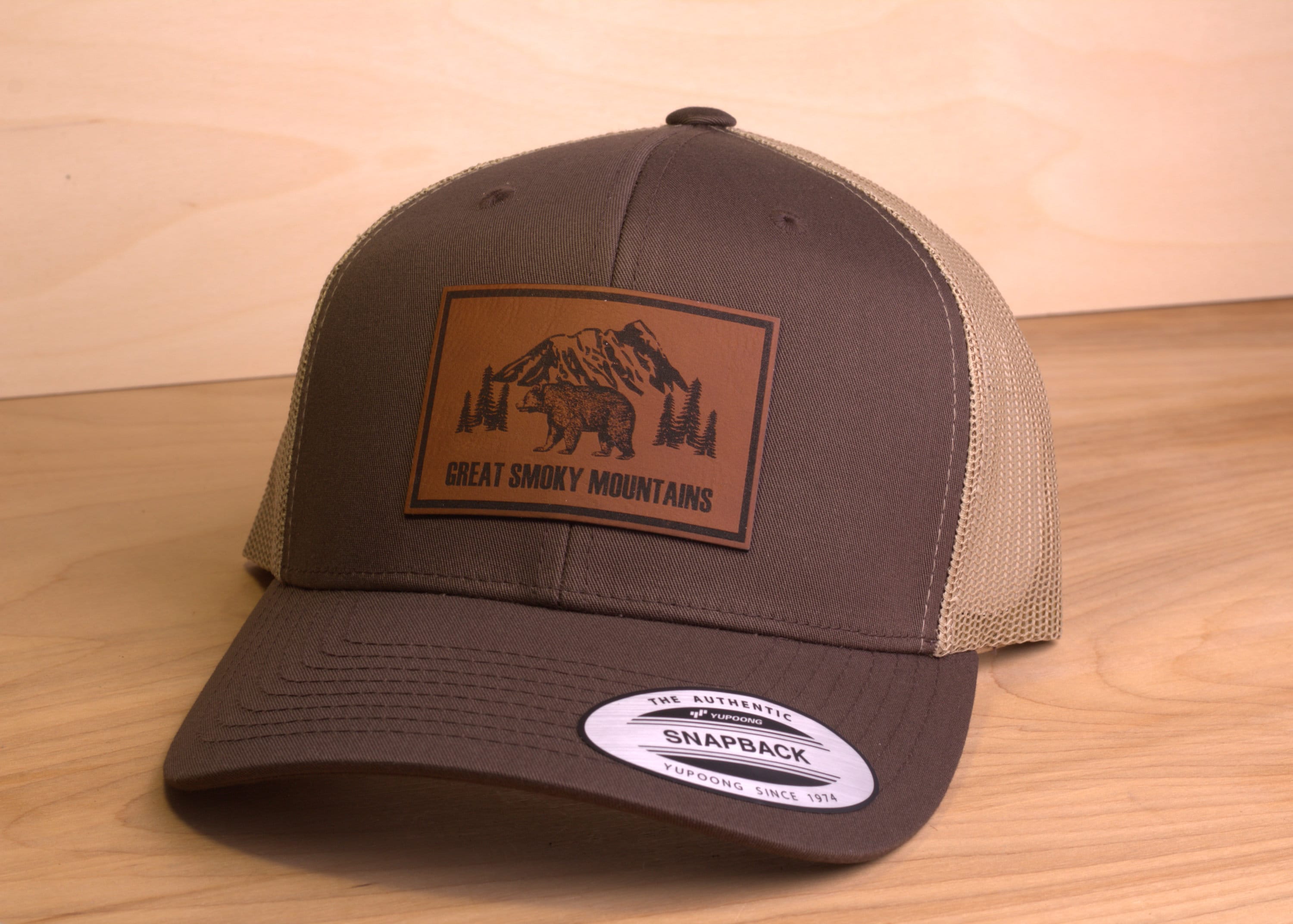 帽子 greatLAnd ORIGINAL JORNEY HAT Great Smoky Mountains Baseball Cap, Trucker Style Hat