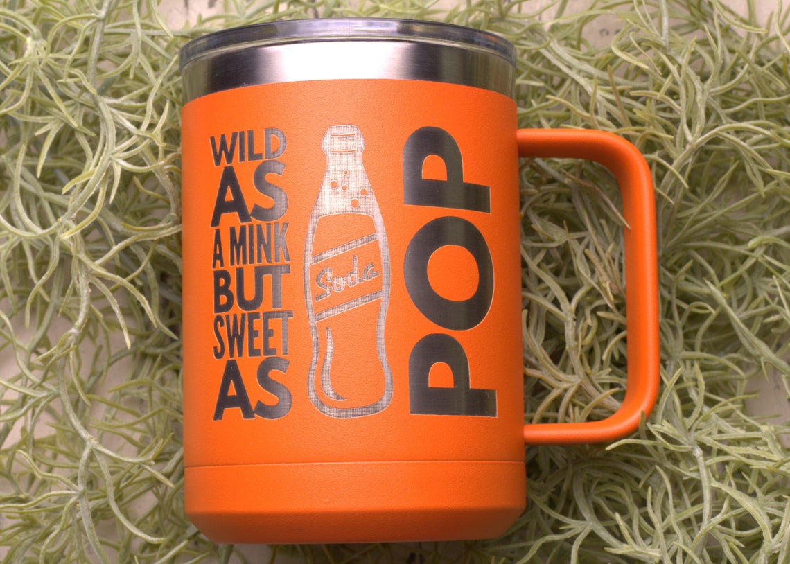 Custom Insulated Mug Camping Coffee Mug Engraved Coffee Cup Etsy