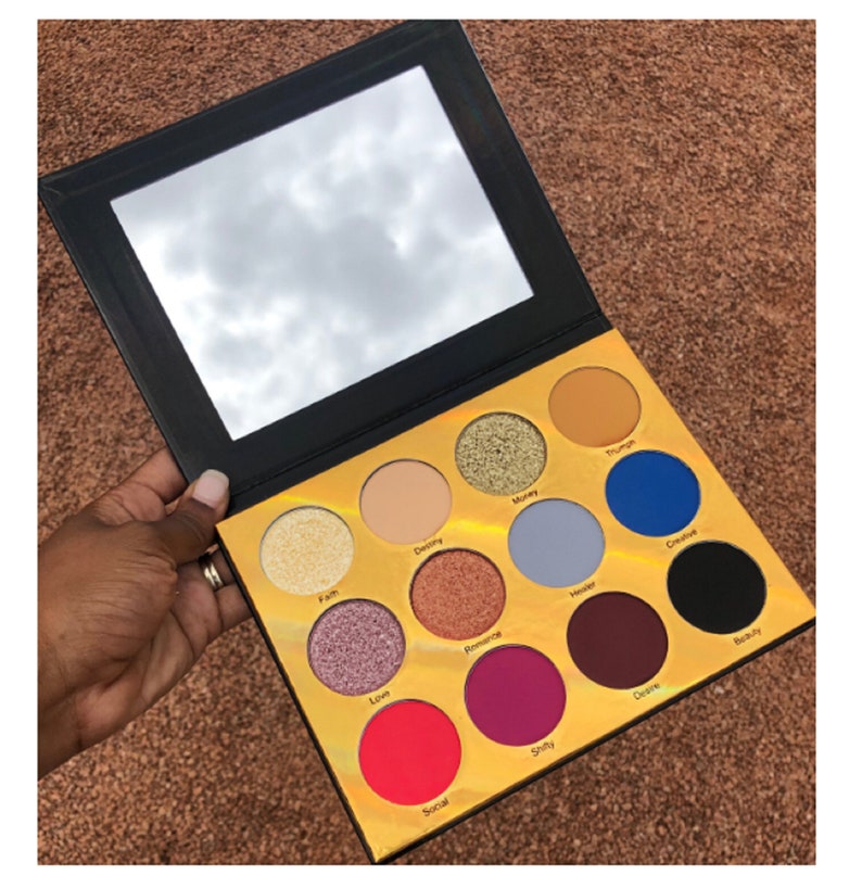 The Zodiac Cosmetics Gemini Eyeshadow Makeup Palette Etsy