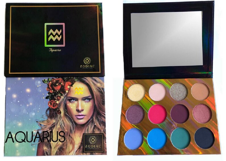 The Zodiac Cosmetics Aries Eyeshadow Makeup Palette Etsy