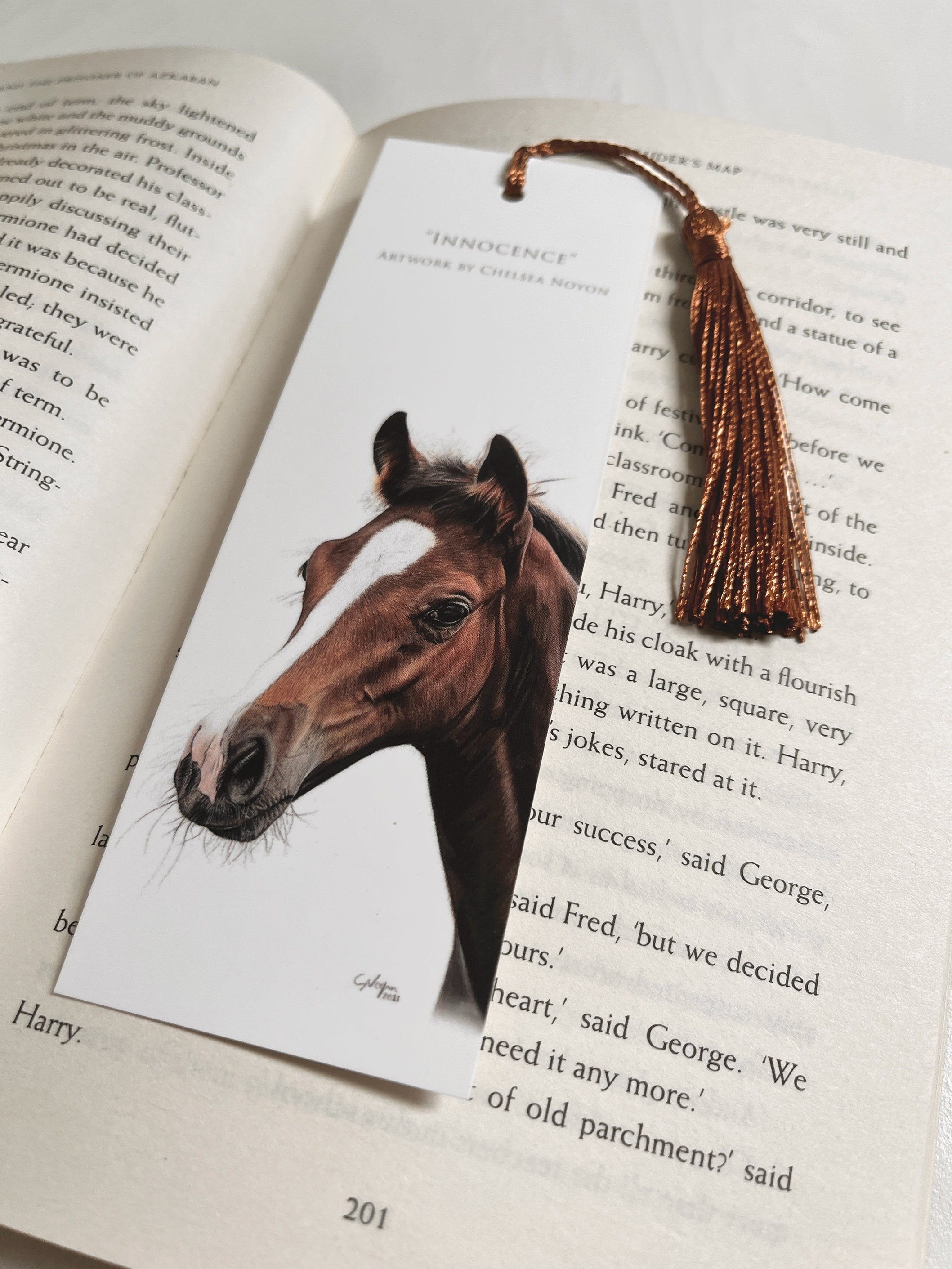 Horse Bookmarks of Original Pencil Drawings Equine Art - Etsy