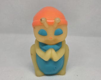 Juguete raro de Prayerbug Glow Bug de 1986, Glo Worm Friends, Hasbro Playskool, pedido por correo