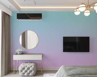 Ombre Gradient Peel and Stick Wallpaper Mural