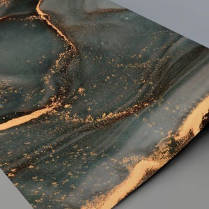 Alcohol Ink Fluid Art Wallpaper Mural - Peel and Stick or Traditional image 7