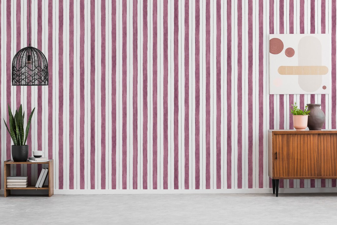 Removable Wallpaper, Temporary Wallpaper, Minimalistic Wallpaper, Peel ...