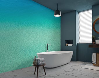 Ocean View Wallpaper | Coastal Peel and Stick Wall Decor