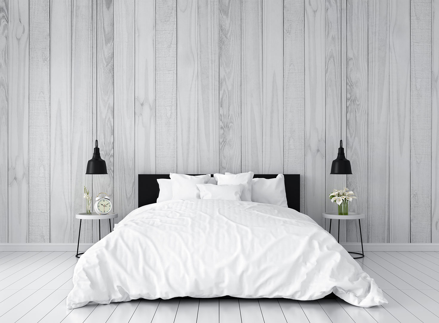 White Wood Self Adhesive Wallpaper Peel and stick wallpaper Etsy