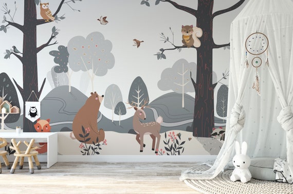 Kit empreinte bébé encre - décoration murale nature Illustration
