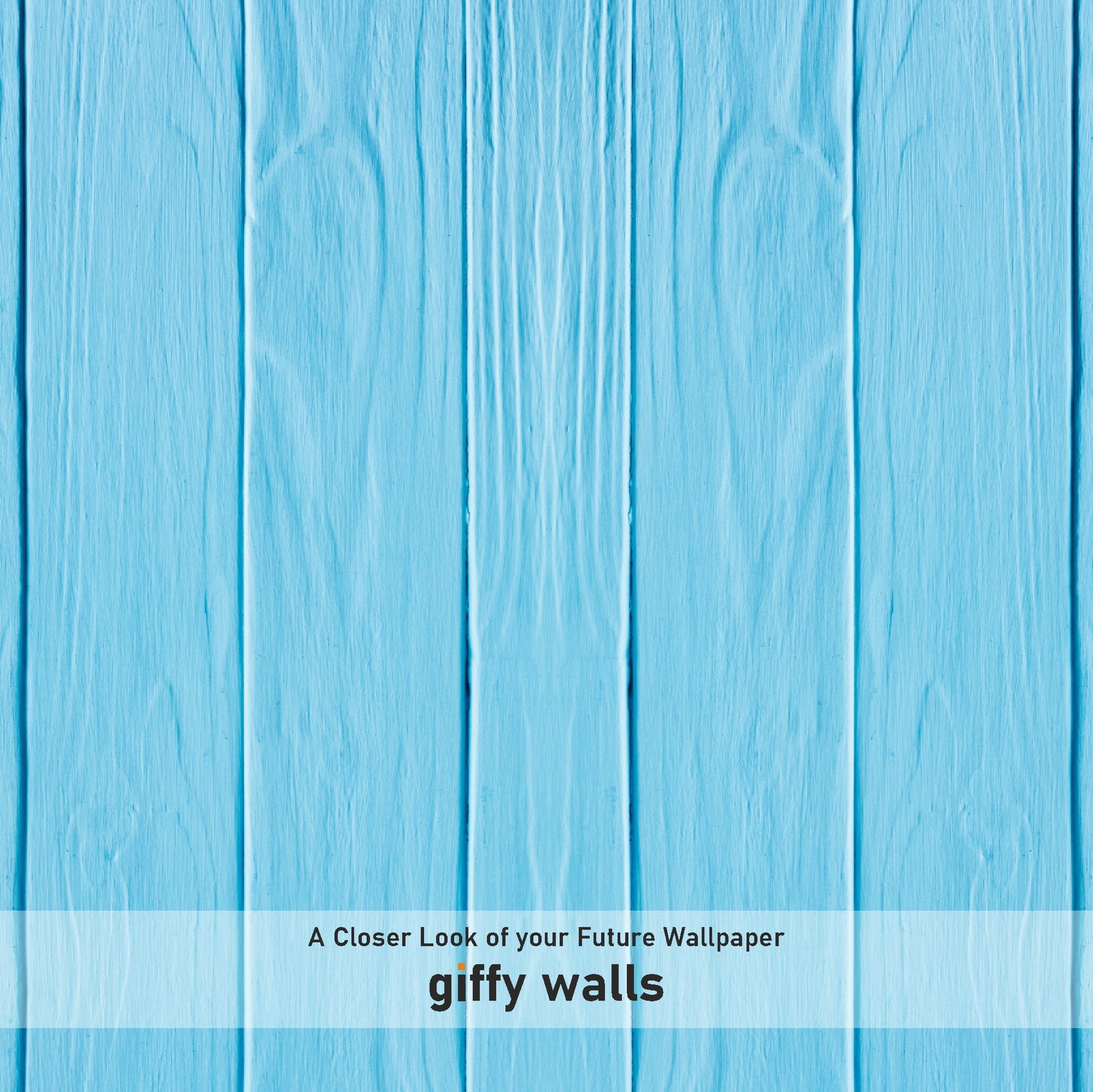 Sky Blue Wood Wallpaper Wood Strip Peel and Stick Wallpaper Etsy